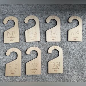 Wooden Baby Closet Dividers